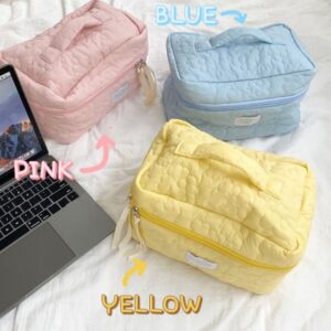 กระเป๋าเครื่องสําอางค์ กระเป๋า เก็บเครื่องสำอาง สีแคนดี้ น่ารัก ความจุขนาดใหญ่  3/ชิ้น