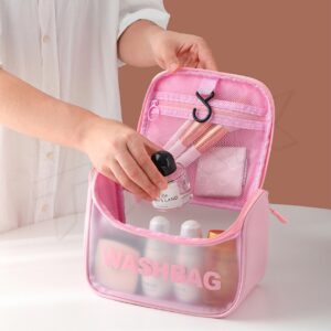 กระเป๋าใส่เครื่องสำอาง สำหรับแบบพกพา PVC ใส่ของได้เยอะ